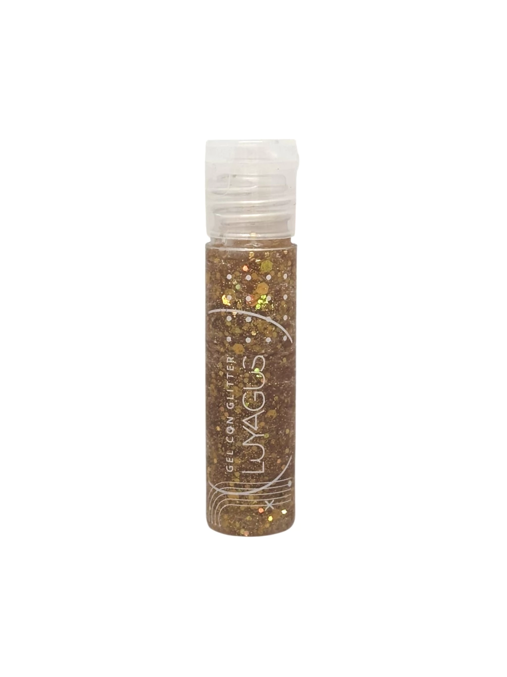 Glitter en gel dorado Holo Luyagus pequeño